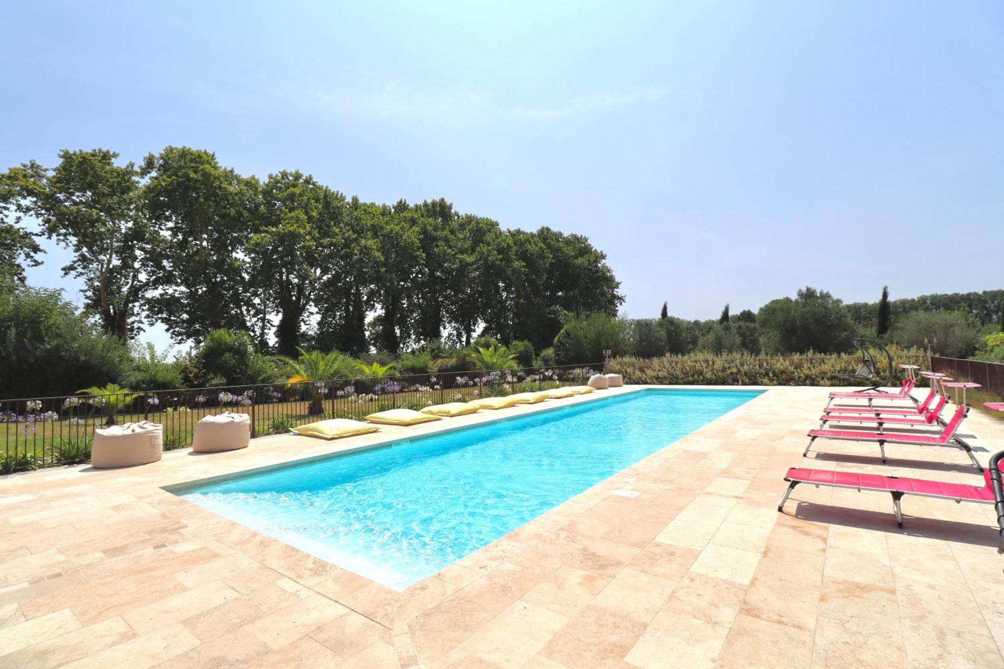 Chambres D'Hotes Avec Jacuzzi Et Piscine Au Mas De Cadoule Saint-Just  Extérieur photo